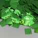Green Metallic Glitter Confetti - Squares (1lb)