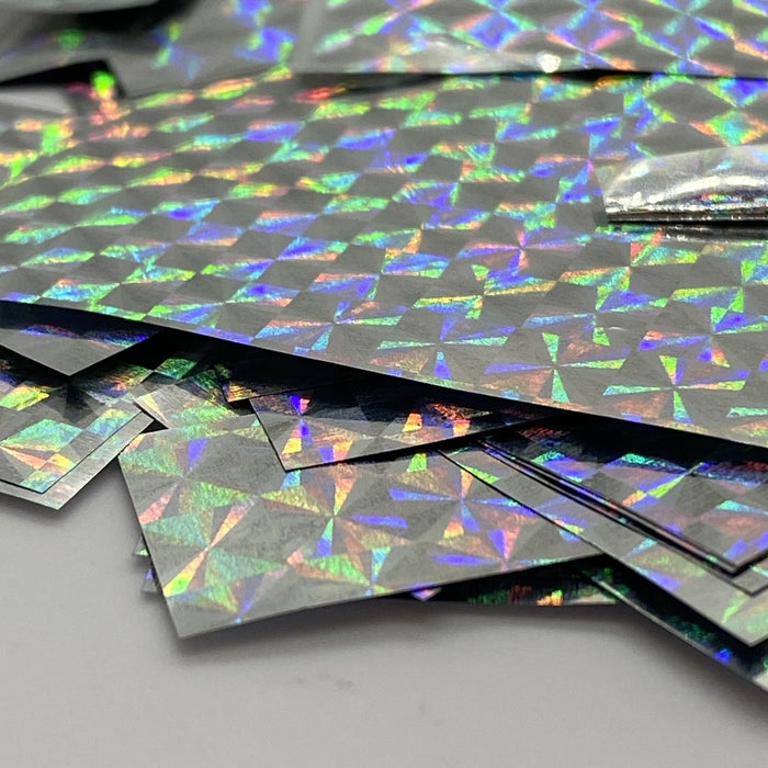 Silver Holographic Confetti