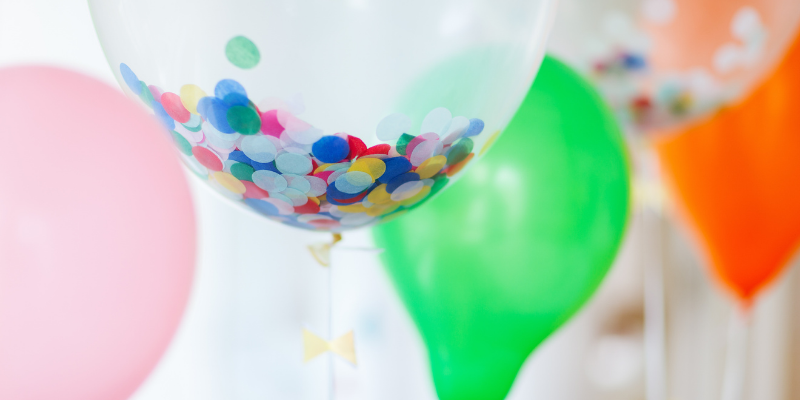 How To Make Confetti Balloons