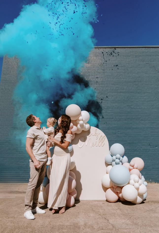 Electric Powder + Confetti Popper Cannon