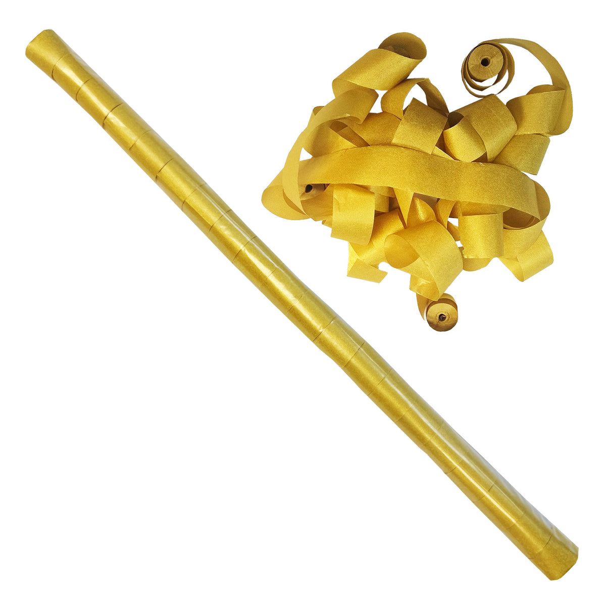 Gold Shimmer Tissue Paper Streamers | Eco-Friendly Party Supplies ...