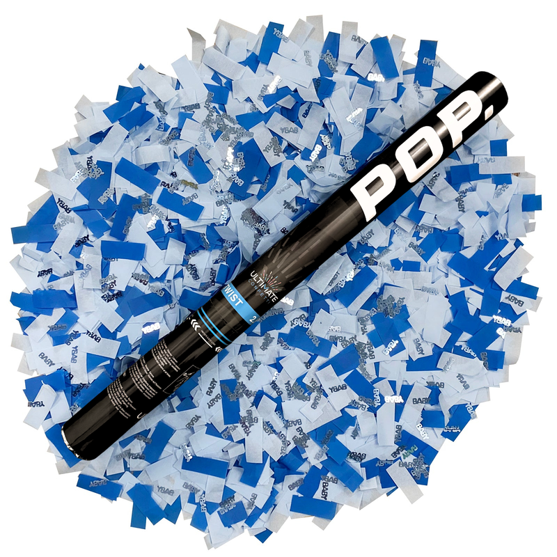 'It's a Boy!' Gender Reveal Confetti Cannon (2 Pack)