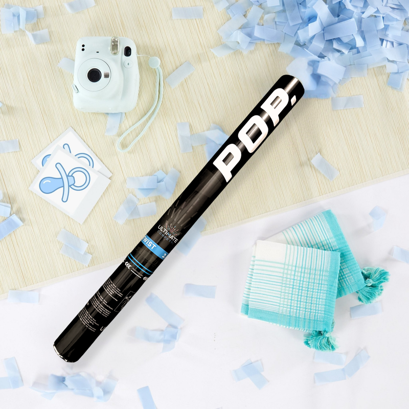 'It's a Boy!' Gender Reveal Confetti Cannon (2 Pack)