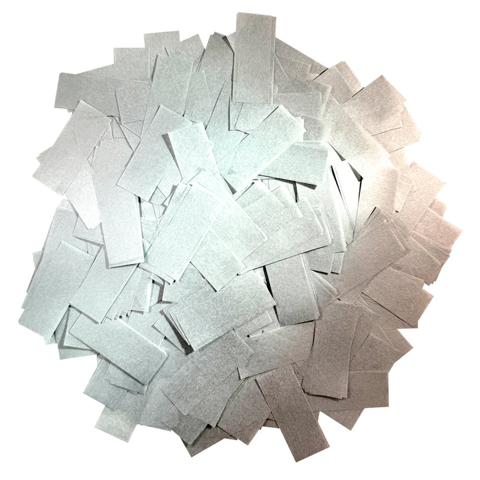 Silver Shimmer Tissue Paper Confetti (1lb)