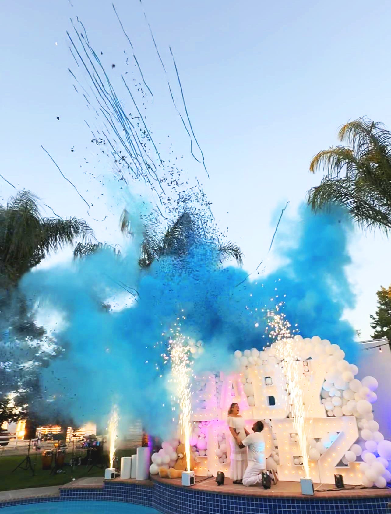 Electric Powder Popper Cannon