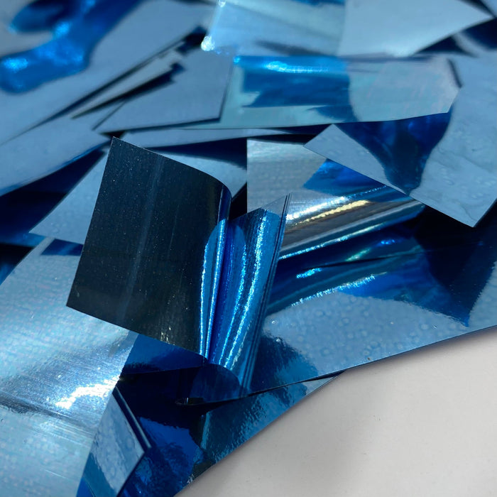 Baby Blue Metallic Foil Confetti (1lb) - Ultimate Confetti