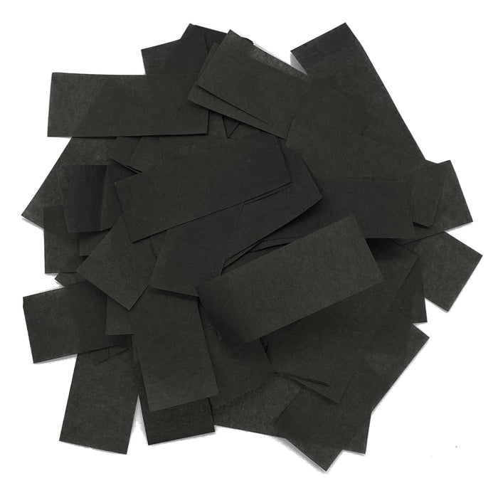 Black Tissue Paper Confetti (1lb) - Ultimate Confetti