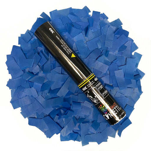 Dark Blue - Handheld Confetti Popper Cannon (11") - Ultimate Confetti