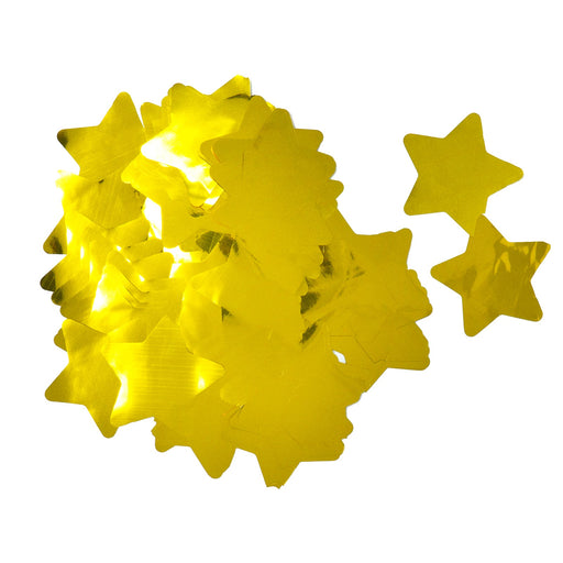 Gold Metallic Foil Confetti - Stars (1lb) - Ultimate Confetti