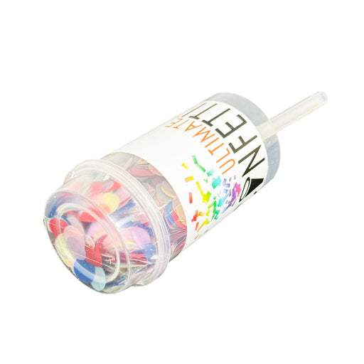 Multicolor Circle Tissue Push Pops - 4" (Pack of 10) - Ultimate Confetti