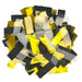 New Year's Eve Mix - Black, White & Gold Confetti (1lb) - Ultimate Confetti