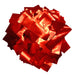 Red Metallic Foil Confetti (1lb) - Ultimate Confetti