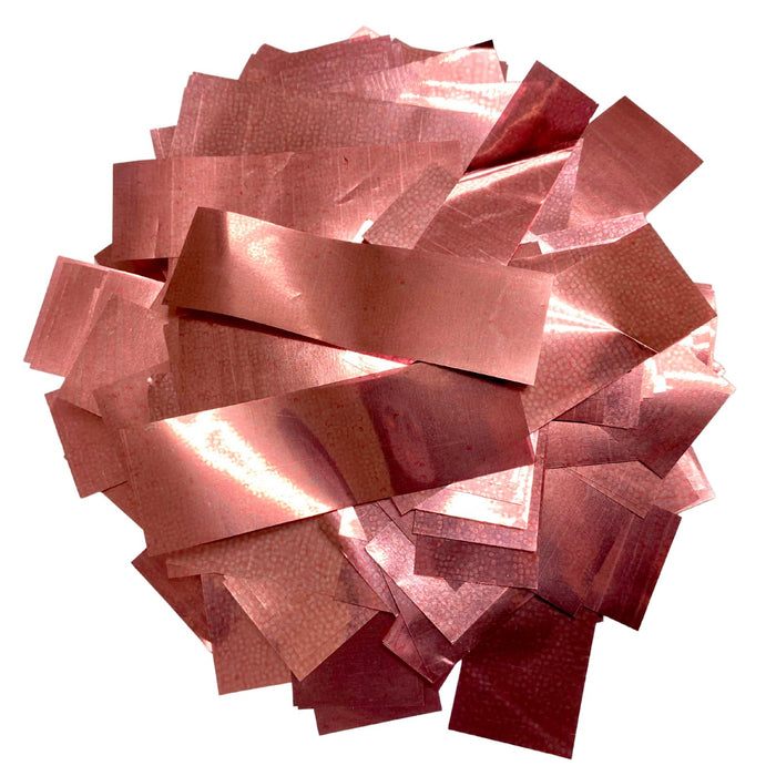 Rose Gold Metallic Confetti (1lb) - Ultimate Confetti