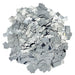 Silver Metallic Miniature Confetti - Squares (1lb) - Ultimate Confetti