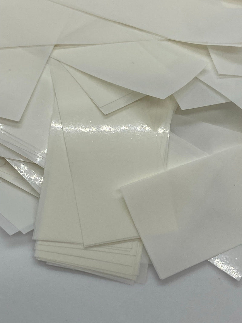 White Metallic Confetti (1lb) - Ultimate Confetti