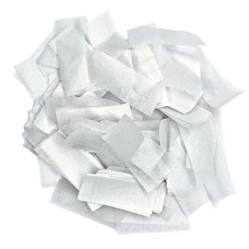 White Tissue Paper Confetti (1lb) - Ultimate Confetti