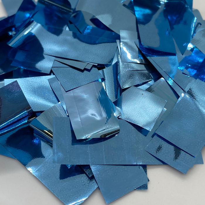 Baby Blue Metallic Confetti (1lb)