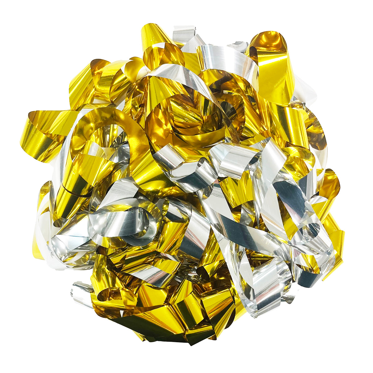 Silver & Gold Mix - NYE Streamers - 20 Rolls — Ultimate Confetti