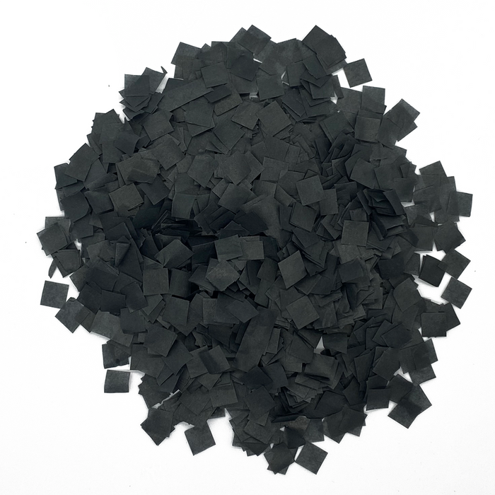Black Tissue Paper Miniature Confetti (1 Pound Bulk) — Ultimate