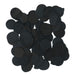 Black Tissue Paper Confetti Circles | Ultimate Confetti Store