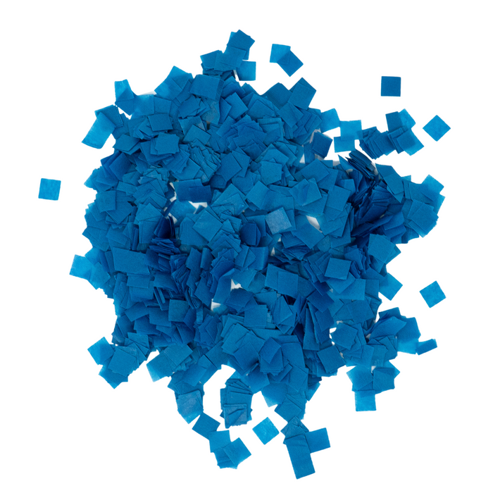 Dark Blue Tissue Paper Miniature Confetti (1 Pound Bulk