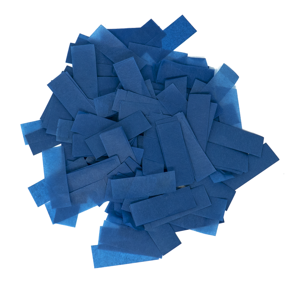 Dark Blue Tissue Paper Miniature Confetti (1 Pound Bulk) — Ultimate Confetti
