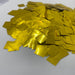 Gold Metallic Glitter Confetti - Squares (1lb)