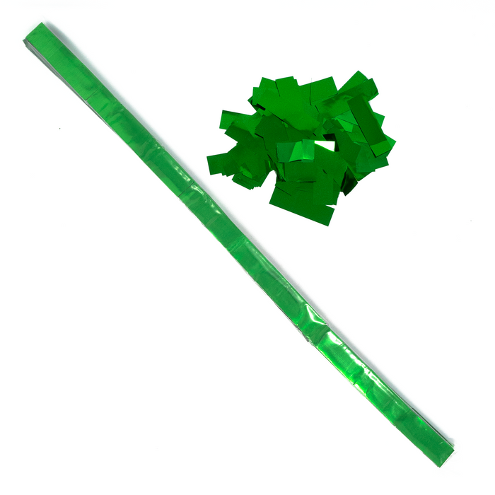 Green Metallic Confetti - Speed Load Cannon Sleeve (1/4lb)