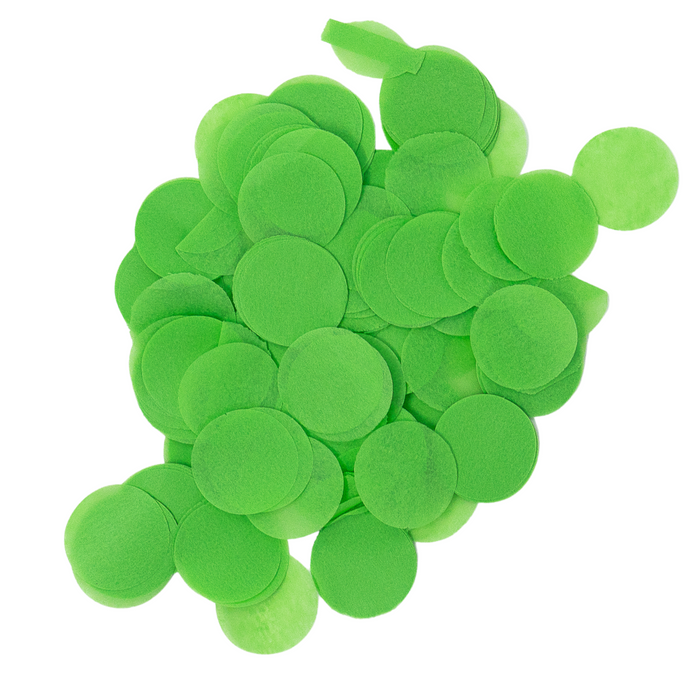 Light Green Tissue Paper Confetti Dots