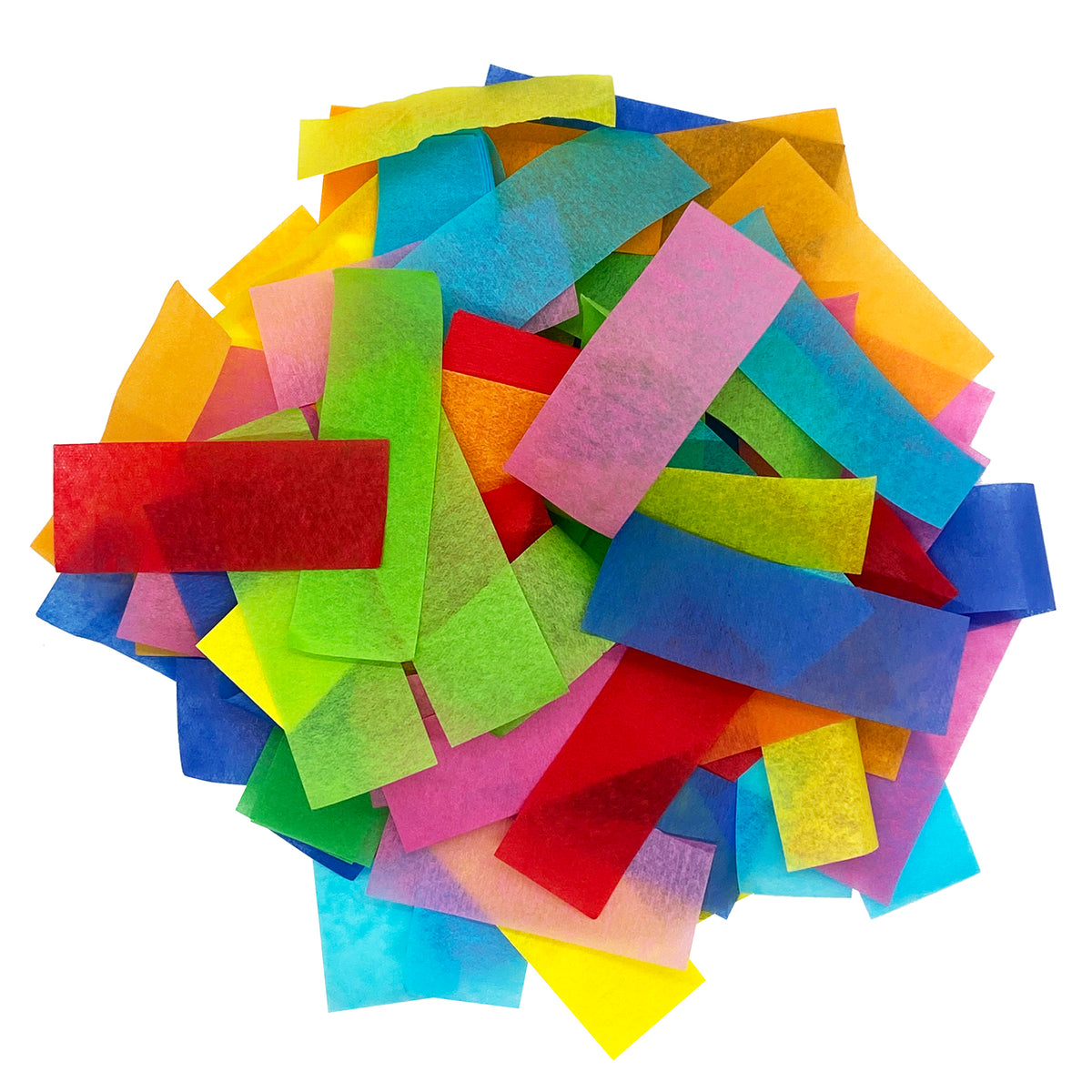 Rainbow Colours Mini Tissue Paper Squares (Pack of 4000) Craft Supplies Card & Paper