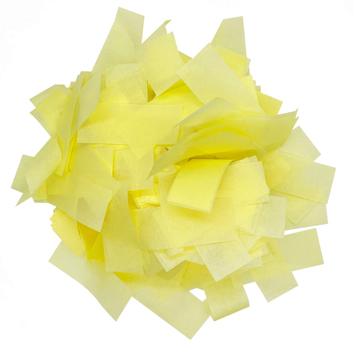 Yellow Tissue Paper Miniature Confetti (1 Pound Bulk) — Ultimate