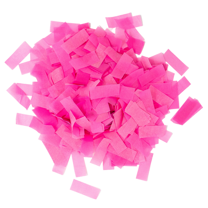 Pink Blacklight UV Reactive Glow Party Confetti (1 Pound Bulk