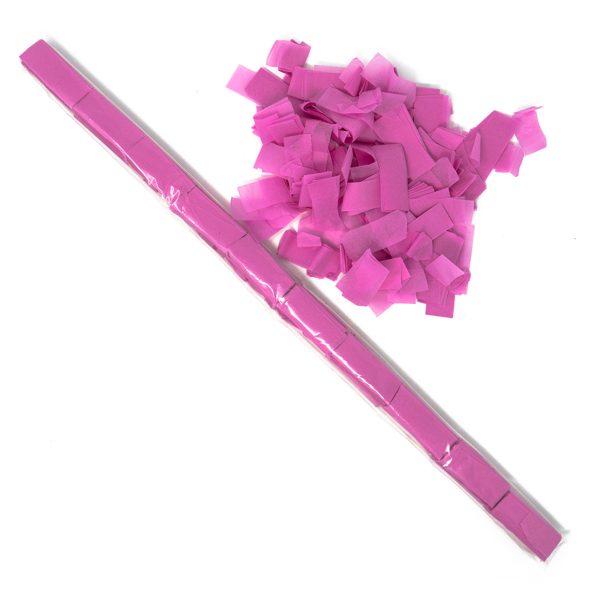 Pink Tissue Paper Miniature Confetti (1 Pound Bulk)