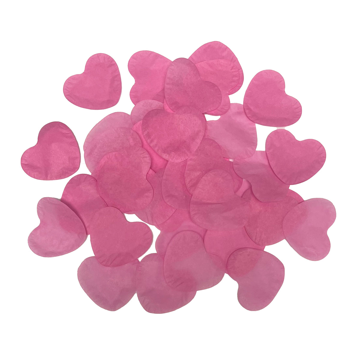 6000PCS Heart Confetti, Pink Paper Confetti Table Tissue Confetti