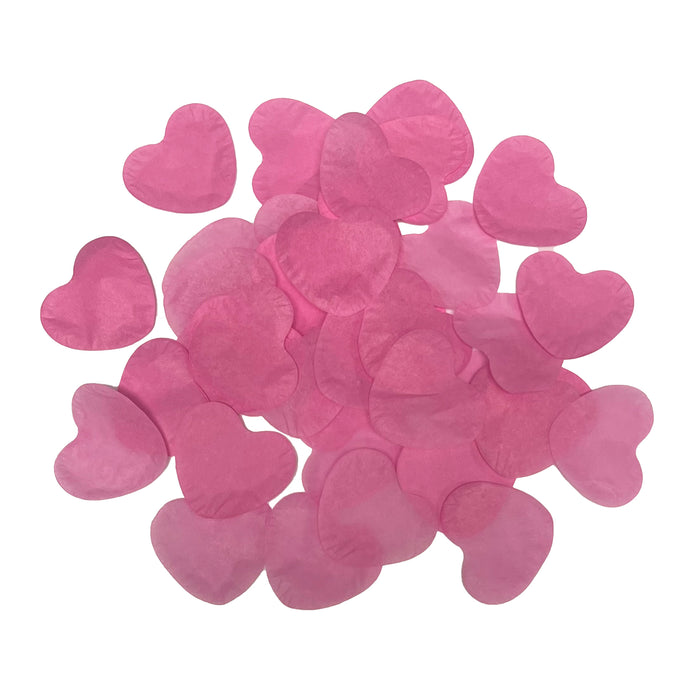 Pink Heart Tissue Paper Confetti (1lb)
