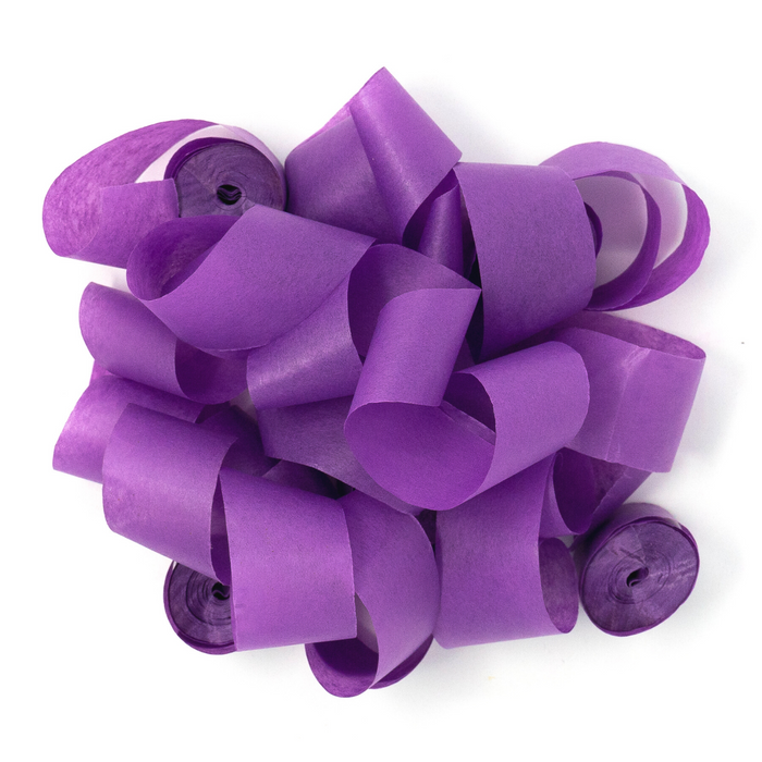 Purple Tissue Paper Streamers - 20 Rolls — Ultimate Confetti