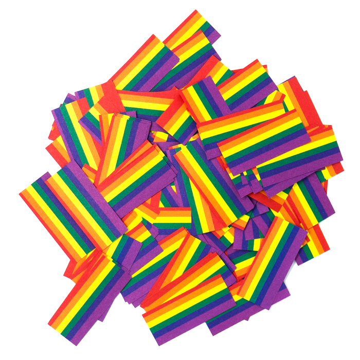 LGBTQ+ Pride Rainbow Confetti (1 Pound Bulk) — Ultimate Confetti