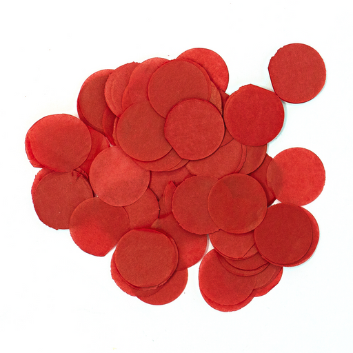 Red Tissue Paper Confetti Dots (1lb)