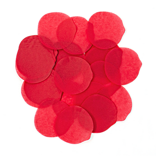 Red Rose Petals - Tissue Paper Confetti (1lb)