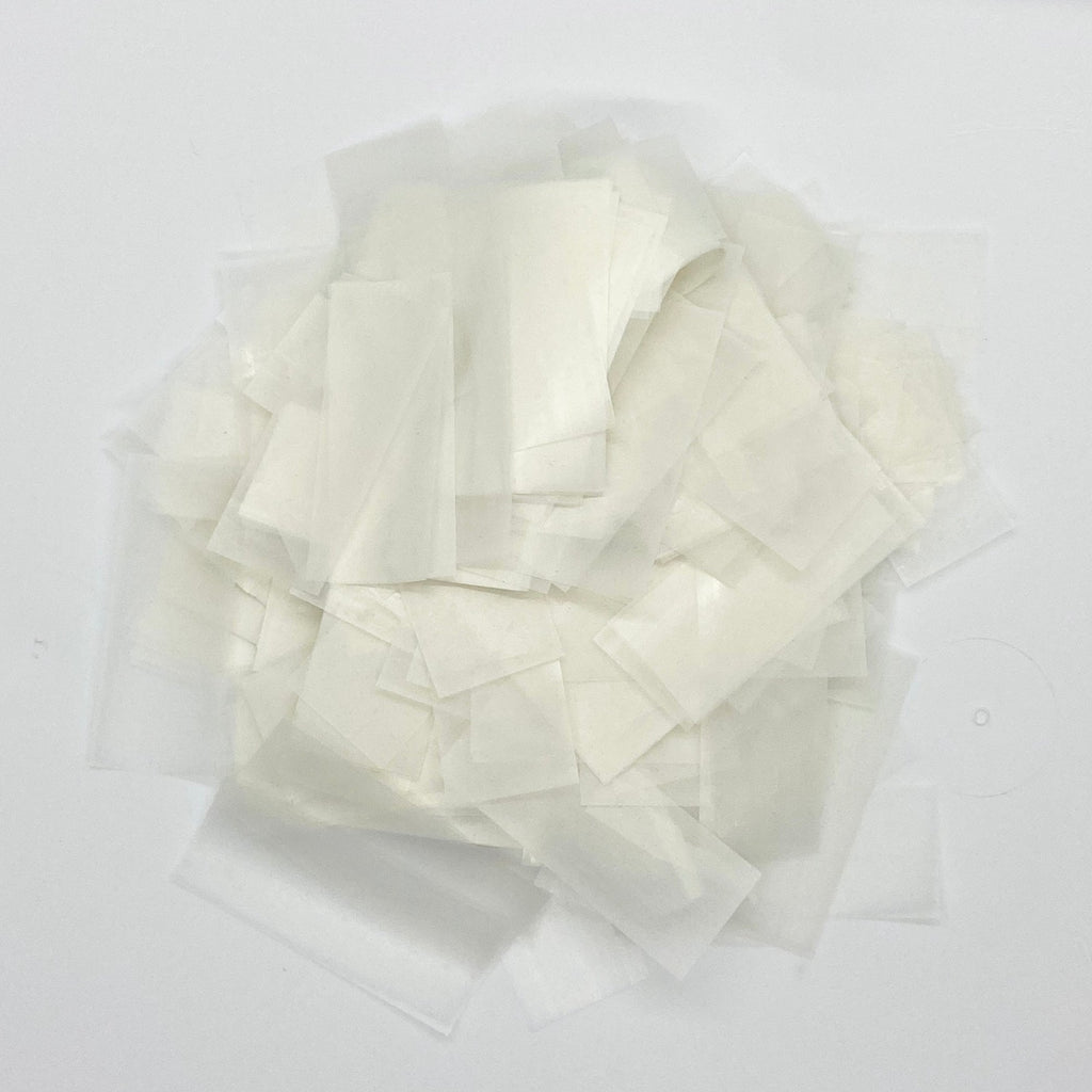 White Rice Paper - Water Soluble Dissolving Confetti (1 Pound Bulk) —  Ultimate Confetti