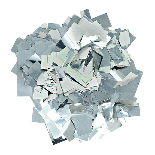 Silver Metallic Confetti 