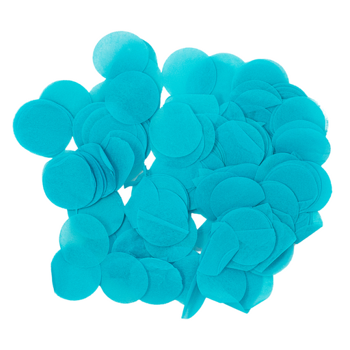 Turquoise Tissue Paper Confetti Dots