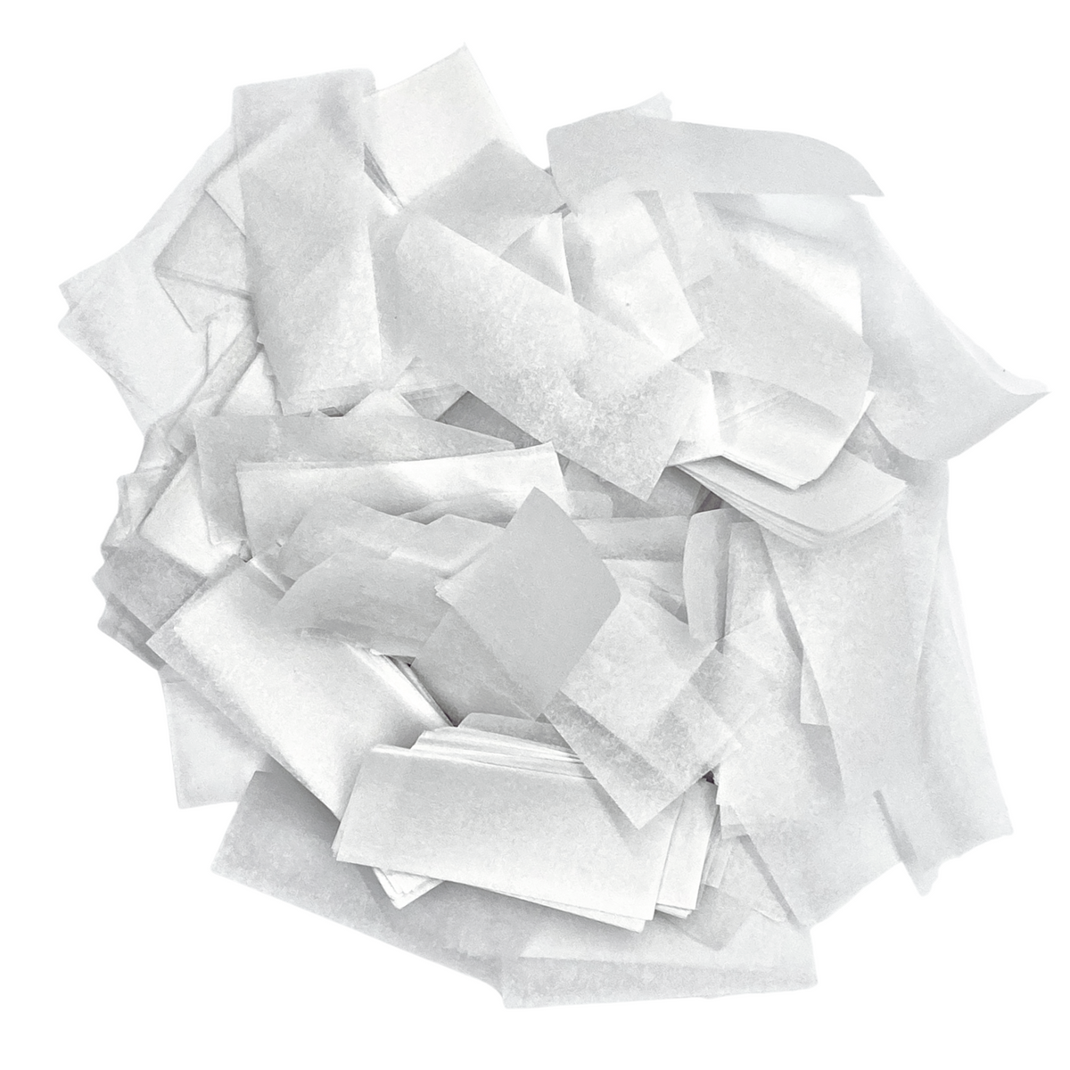 White Rice Paper - Water Soluble Dissolving Confetti (1 Pound Bulk) —  Ultimate Confetti